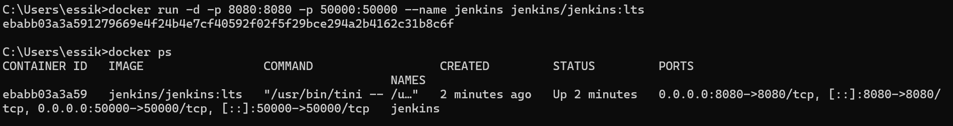 Installation de Jenkins